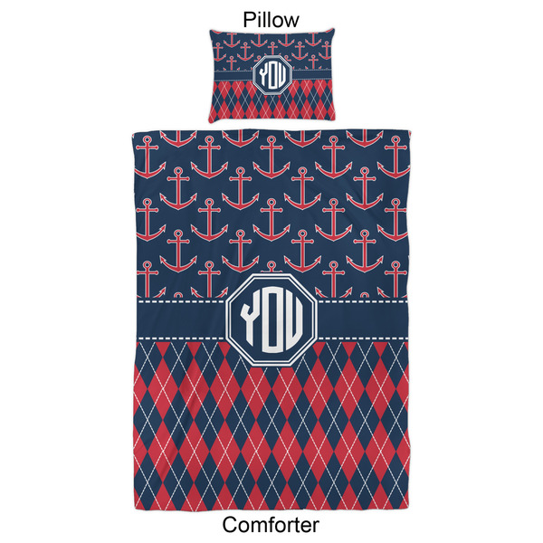 Anchors & Argyle Comforter Set - Twin XL - Approval