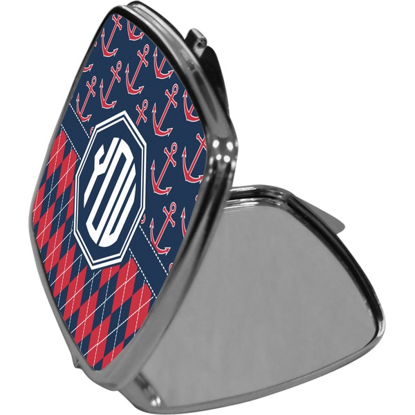 Anchors & Argyle Compact Mirror (Side View)