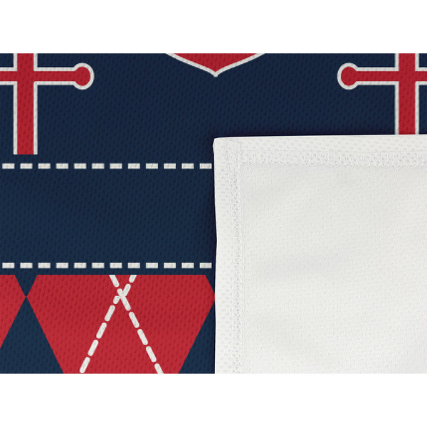 Anchors & Argyle Cooling Towel- Detail