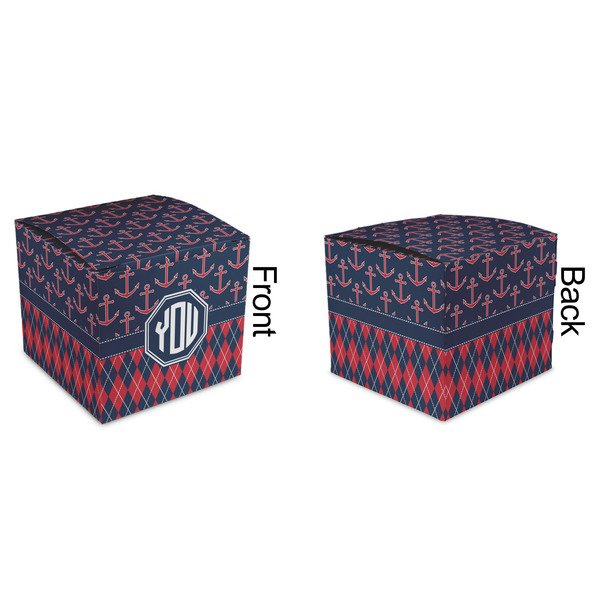 Anchors & Argyle Cubic Gift Box - Approval