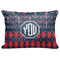 Anchors & Argyle Decorative Baby Pillowcase - 16"x12" w/ Monogram