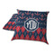 Anchors & Argyle Decorative Pillow Case - TWO