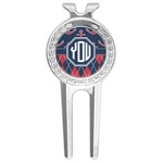 Anchors & Argyle Golf Divot Tool & Ball Marker (Personalized)