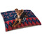 Anchors & Argyle Dog Bed - Small w/ Monogram