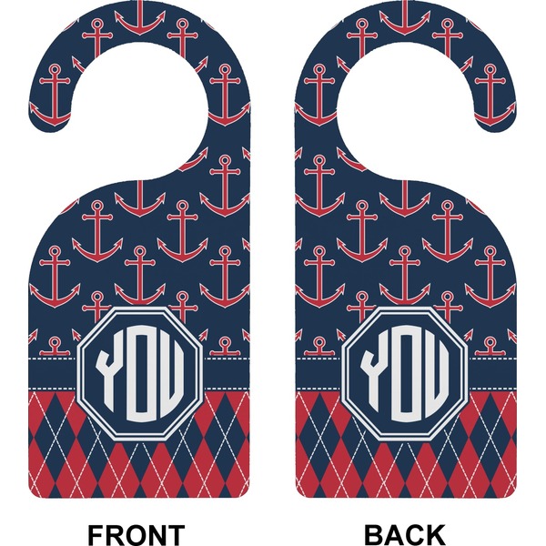 Anchors & Argyle Door Hanger (Approval)