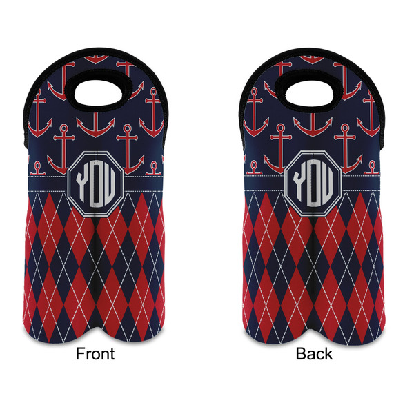 Anchors & Argyle Double Wine Tote - APPROVAL (new)