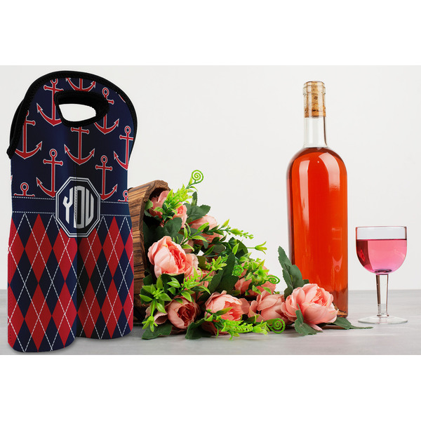 Anchors & Argyle Double Wine Tote - LIFESTYLE (new)