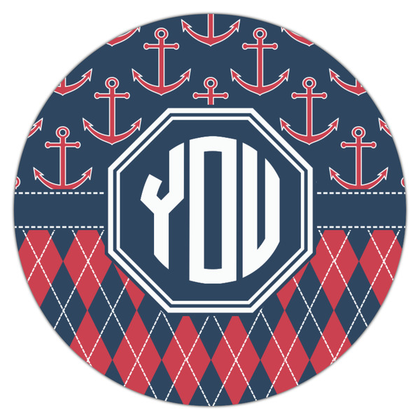 Anchors & Argyle Drink Topper - Medium - Single