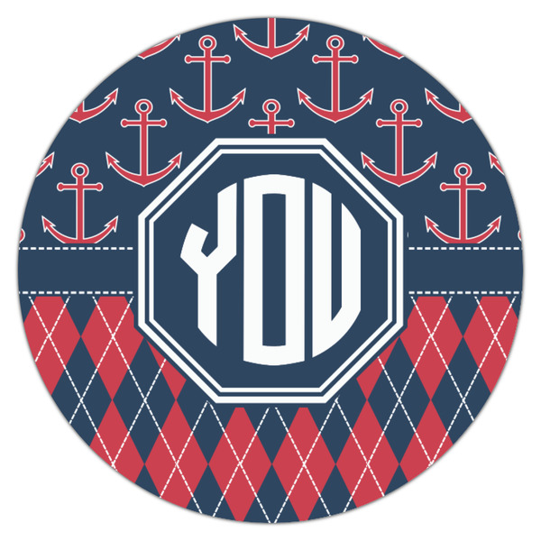 Anchors & Argyle Drink Topper - Small - Single