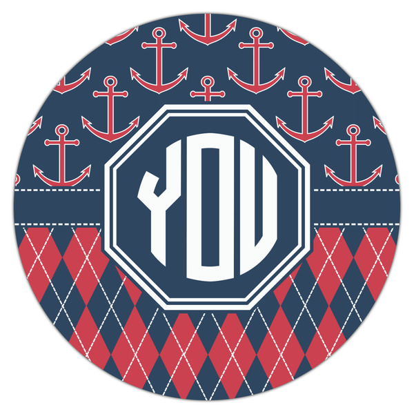 Anchors & Argyle Drink Topper - XLarge - Single