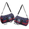 Anchors & Argyle Duffle bag large front and back sides