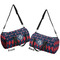 Anchors & Argyle Duffle bag small front and back sides