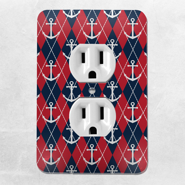 Anchors & Argyle Electric Outlet Plate - LIFESTYLE