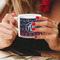 Anchors & Argyle Double Shot Espresso Cup - Single (Personalized)