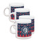 Anchors & Argyle Espresso Cup Group of Four Front