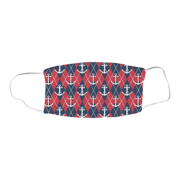 Anchors & Argyle Fabric Face Mask