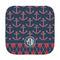 Anchors & Argyle Face Towel (Personalized)