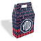 Anchors & Argyle Gable Favor Box (Personalized)