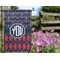 Anchors & Argyle Garden Flag - Outside In Flowers