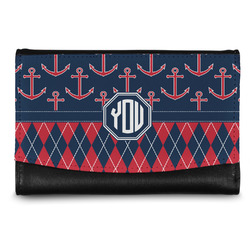 Anchors & Argyle Genuine Leather Women's Wallet - Small (Personalized)