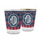 Anchors & Argyle Glass Shot Glass - 1.5 oz (Personalized)