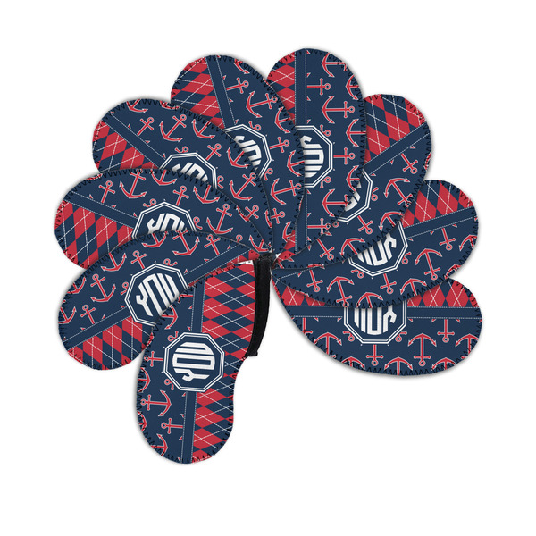 Anchors & Argyle Golf Club Covers - PARENT/MAIN (set of 9)