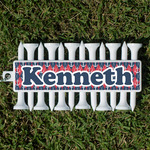 Anchors & Argyle Golf Tees & Ball Markers Set (Personalized)