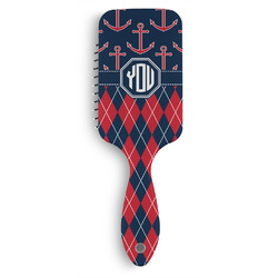 Anchors & Argyle Hair Brushes (Personalized)