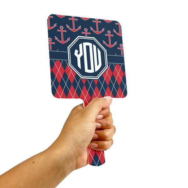 Anchors & Argyle Hand Mirrors - Alt View