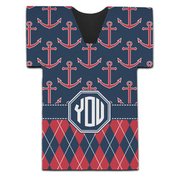 Anchors & Argyle Jersey Bottle Cooler (Personalized)