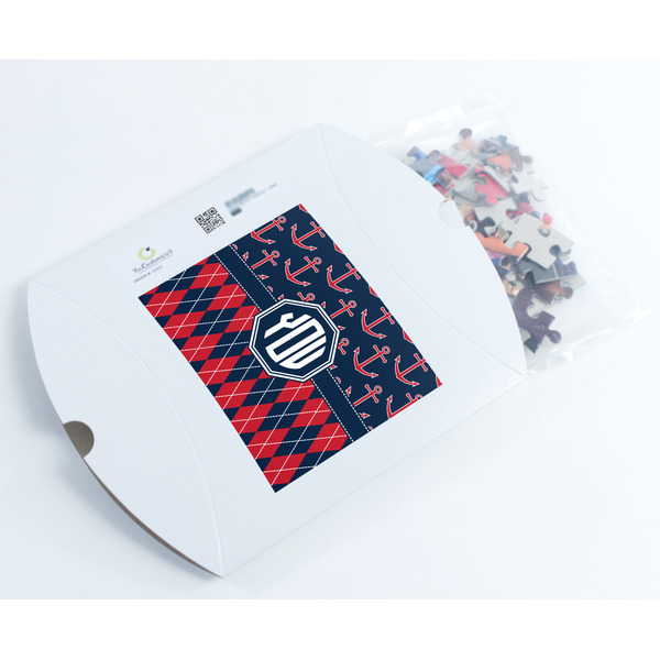 Anchors & Argyle Jigsaw Puzzle 110 Piece - Box