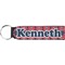 Anchors & Argyle Neoprene Keychain Fob (Personalized)
