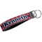 Anchors & Argyle Webbing Keychain FOB with Metal