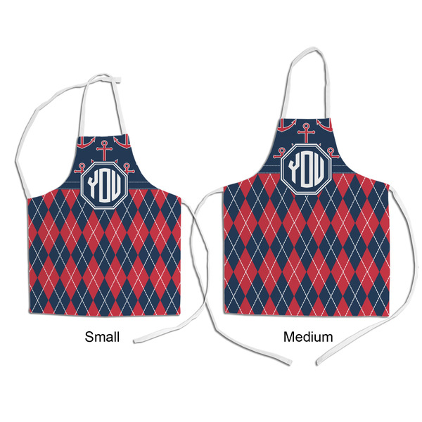 Anchors & Argyle Kid's Aprons - Comparison