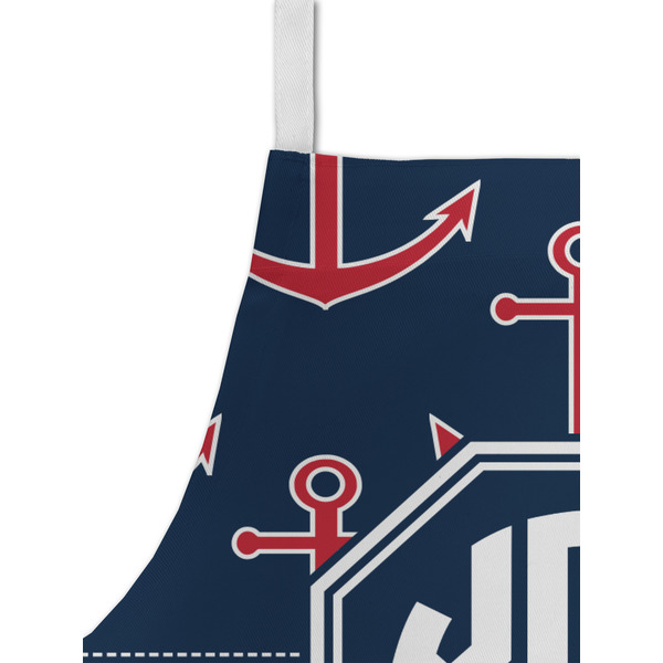 Anchors & Argyle Kid's Aprons - Detail