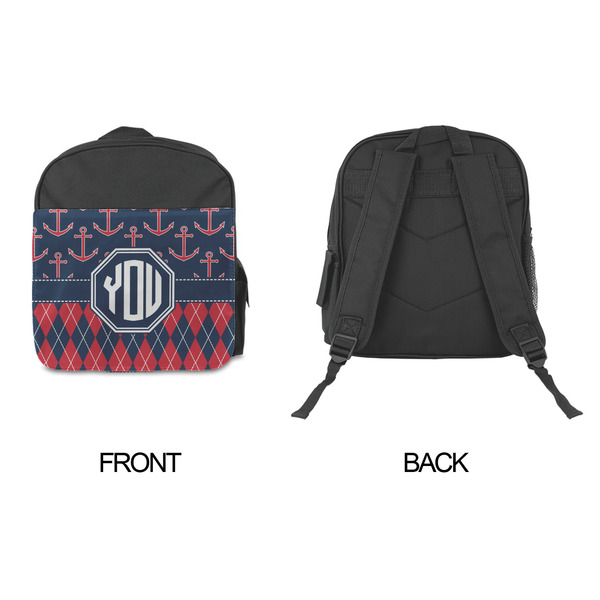 Anchors & Argyle Kid's Backpack - Approval