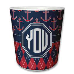 Anchors & Argyle Plastic Tumbler 6oz (Personalized)
