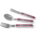 Anchors & Argyle Kid's Flatware (Personalized)