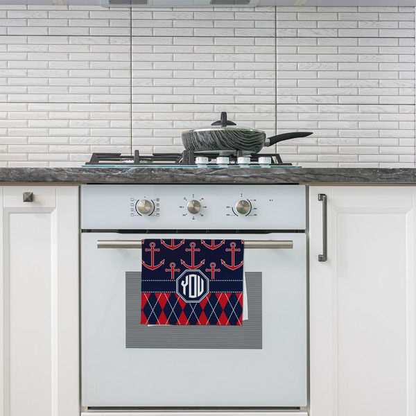 Anchors & Argyle Kitchen Towel - Poly Cotton - Lifestyle