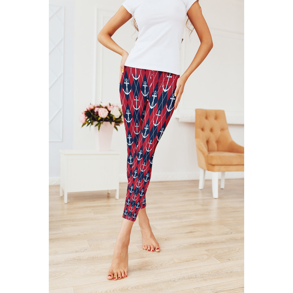 Anchors & Argyle Ladies Leggings - LIFESTYLE 2