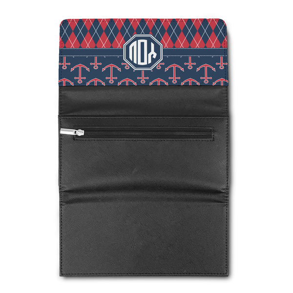 Anchors & Argyle Ladies Wallet (Open)