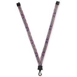 Anchors & Argyle Lanyard (Personalized)