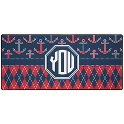 Anchors & Argyle 3XL Gaming Mouse Pad - 35" x 16" (Personalized)
