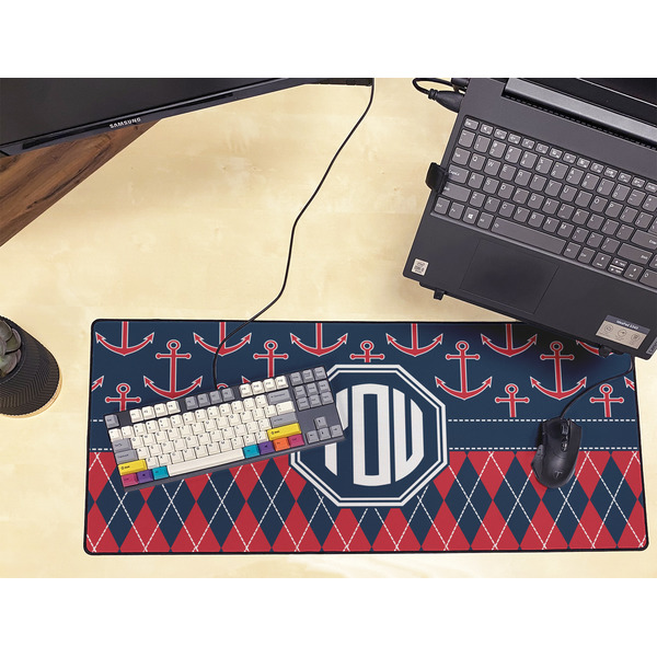 Anchors & Argyle Large Gaming Mats - LIFESTYLE
