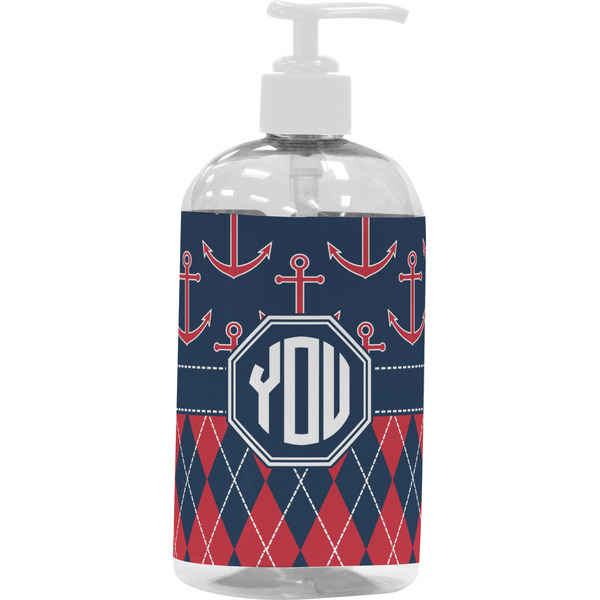 Anchors & Argyle Large Liquid Dispenser (16 oz) - White