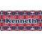 Anchors & Argyle Front License Plate (Personalized)