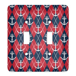 Anchors & Argyle Light Switch Cover (2 Toggle Plate)