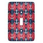 Anchors & Argyle Light Switch Cover (Single Toggle)