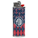 Anchors & Argyle Case for BIC Lighters (Personalized)