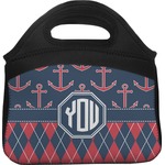 Anchors & Argyle Lunch Tote (Personalized)